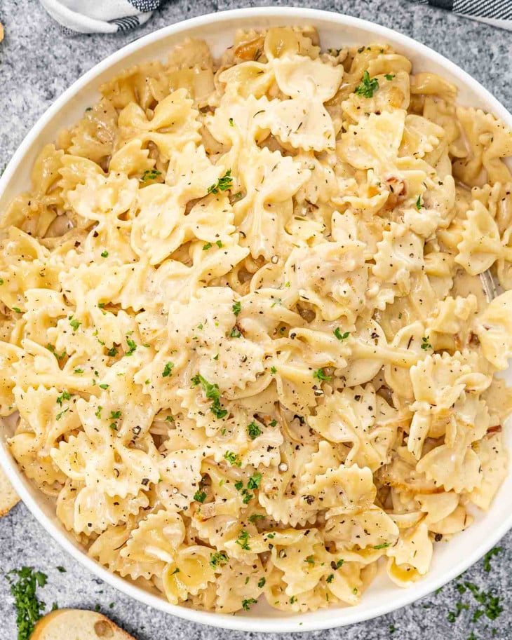 Caramelized Onion Pasta
